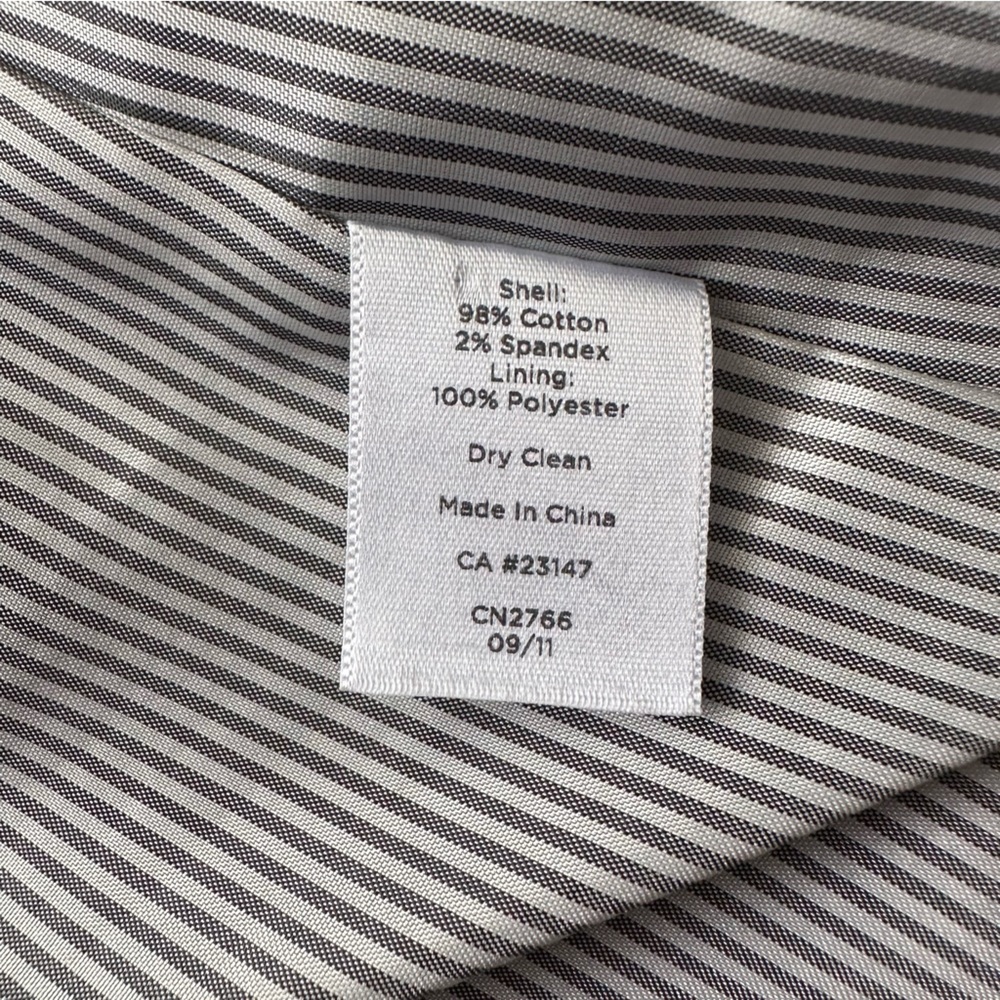 Talbots 3 Button Single Breasted Blazer Sz 12 Cot… - image 7